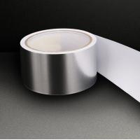 Quality Self Wound Polyester Sticky Aluminum Tape 55um Without Liner for sale