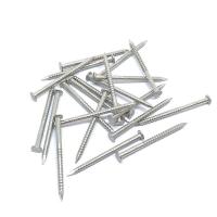 Quality Stainless Checkered Flat Head Nails / Ring Shank Roofing Nails For Wood for sale