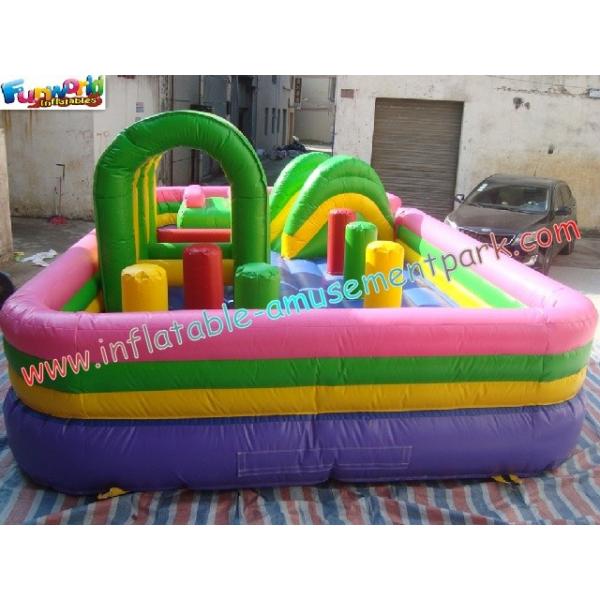Quality Indoor And Outdoor Commercial Funcity Game Toys Inflatable Amusement Park for for sale