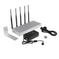 Quality 2G / 3G Desktop Cell Phone Signal Jammer 5 Antenna For Conference Room for sale