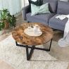 China Round Coffee Table For Sale, Industrial Coffee Table, Living Room Furniture, ULCT88X factory
