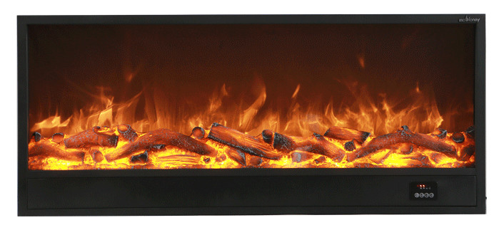 China 1200mm 47 Inch No Heat Electric Fireplace Classical  3-Color Changing Led factory
