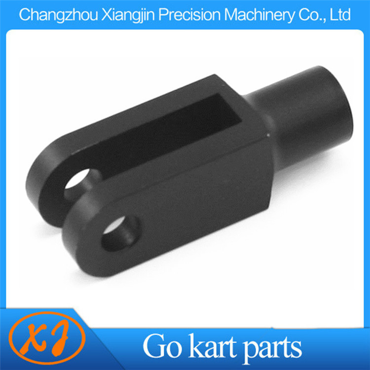 China CNC Machined Aluminum Billet 6061 T6 Go Kart Brake Clevis Go Kart Pedal Linkage factory