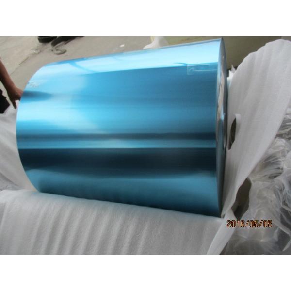 Quality Fin Stock Colorful Epoxy Coated Aluminum Foil 0.095MM With Various Width for sale