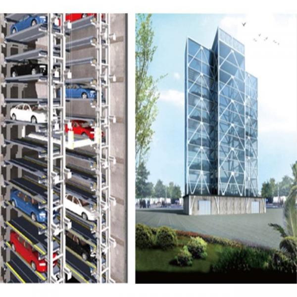 Quality Traction Comb Automated Parking Tower 25 Levels Vertical Parking System for sale