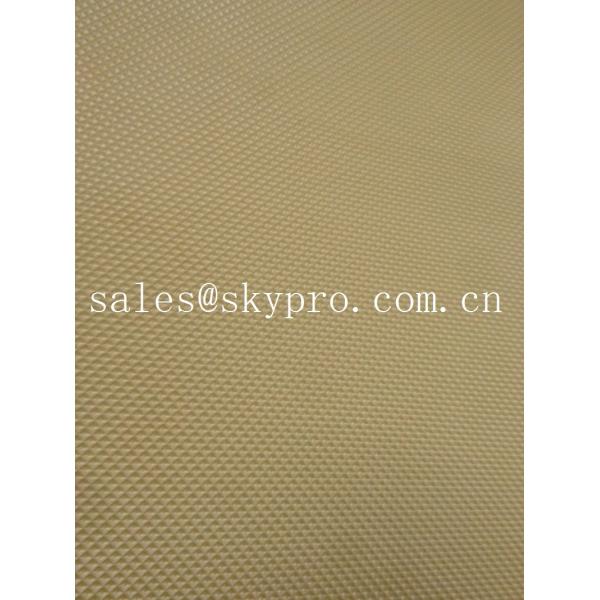 Quality Embossed EVA rubber foam sole sheet variable textures on bottom for sale