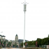 China Multifunctional Steel High Mast Light Tower 45m Weldable Structural factory