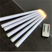China Wholesale remote control electric long LED taper candle for candle holder decoration weddings factory