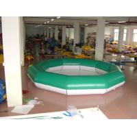 China Polygon Swimming Pool 4m diameter / Inflatable Swimming Pools For Children factory