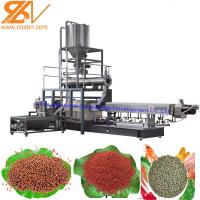 China SLG70-II Floating Fish Feed Production Line SUS304 Grade 	200-260 kg/h Output for sale