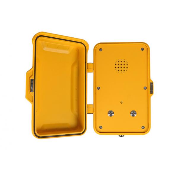 Quality IP67 Outdoor Emergency Industrial VoIP Phone SIP Intercom Simple Installation For Tunnel for sale