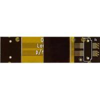 Quality Flex 3 Layer Flexible PCB Board FR4 Stiffener Yellow Cover Film 1.0mm for sale