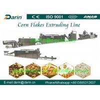 China Corn Flakes Breakfast Snack Production Line equiped with Packing Machine for sale