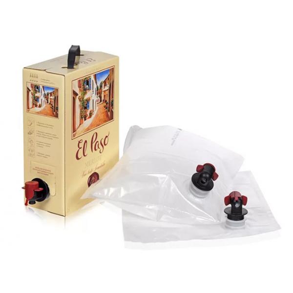 Quality Spout Bags 10L Liquid Bag In Box With Spigot For Water Juice Liquid Beverage Wine for sale