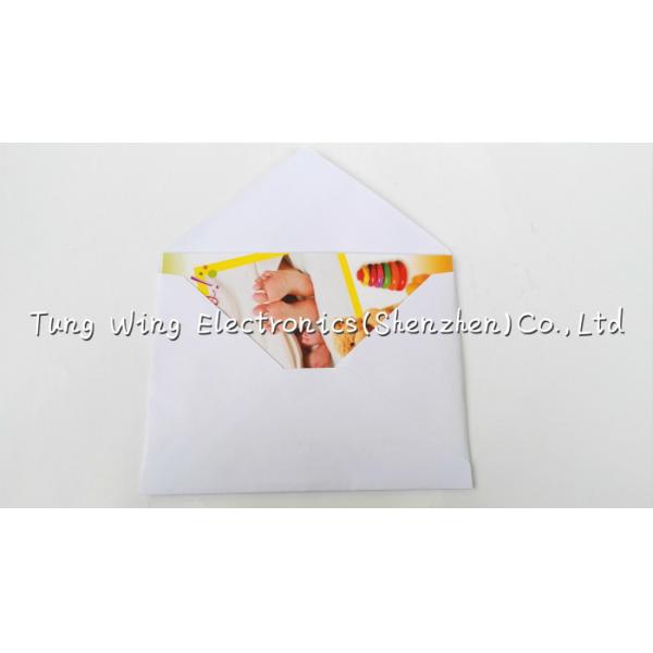 Quality Envelope Musical Greeting Card with sound chips for Festival gifts for sale