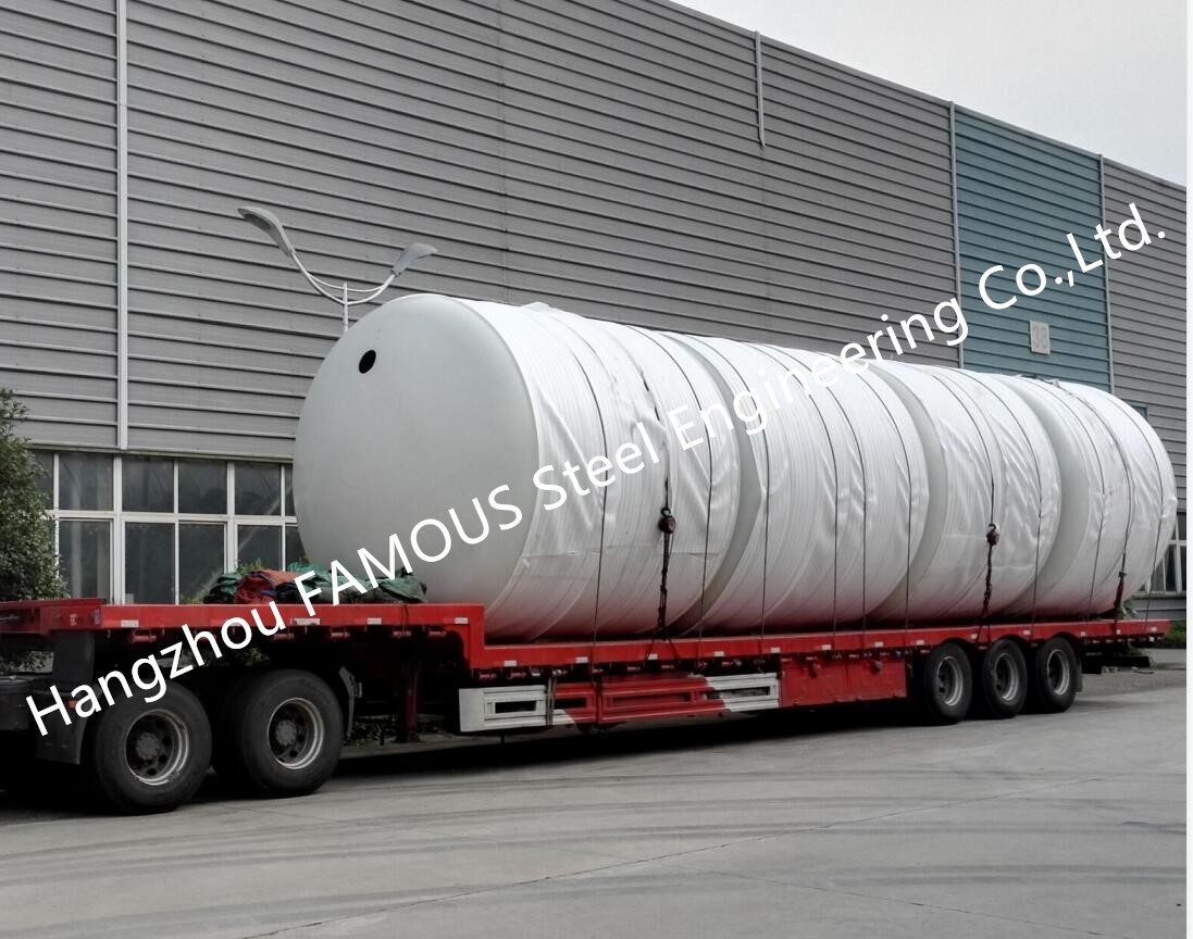 China Mild Metal Steel Fabrication Services Industrial Steam Boiler Thermal Oil Boiler Tank factory