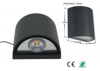 China Outdoor IP65 Waterproof Semicircular COB 10W LED Wall Light for Hotel Lighting Villa Lighting factory