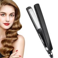 Quality ROHS certified PTC Heater Ceramic Hair Straightener 1.25 Inch Flat Iron for sale