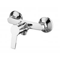 China 2 In One Wall Mixer Chrome Shower Taps Manual Control Plumbing Valve Switch factory