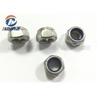 China DIN 985 304 Stainless Steel Hex Nylon Insert Lock Nuts For Locking Connector factory