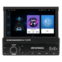 Quality Single Knob Telescopic Universal Android Car Stereo 7 Inch Universal Android for sale
