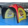 China Small Inflatable Advertising Tent , Inflatable Tailgate Tent Commercial Grade Sewing Style factory
