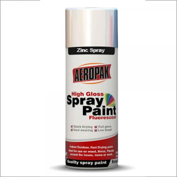 Quality Medium Grey Color Aerosol Spray Paint Three Years Shelf Time For Metal for sale