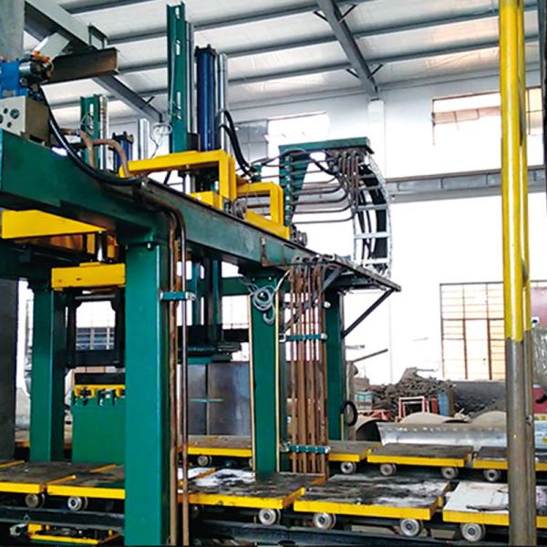 Quality 10T High Pressure Moulding Line Automatic Foundry Casting Machine 2800X1800X3200 for sale