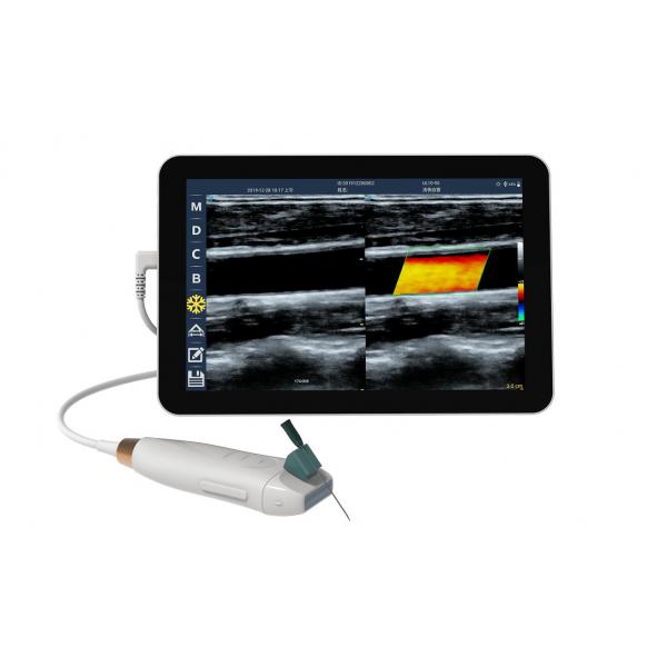 Quality PICC 12MHz Hand Held Wifi Ultrasound Scanner 128 Element Probe for sale