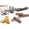 China Chocolate Coating Cereal Bar Cutting Machine Almomds / Peanut / Sesame Candy Bar Production factory