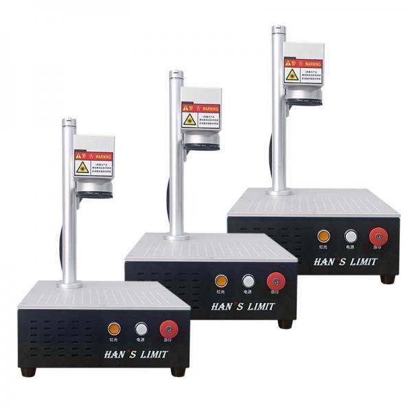 Quality 20Watt PCB Laser Marking Machine 100KHz Tabletop Fiber Laser Engraver for sale