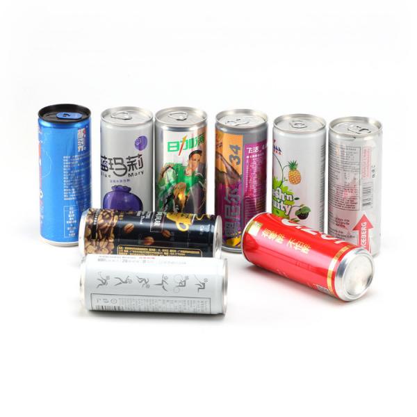 Quality 134mm Slim Style Food Beverage Packaging Aluminium Cans 330ml for sale
