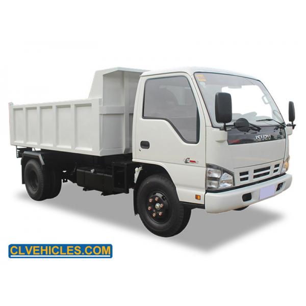 Quality N Series ISUZU Dump Truck 7 Tons Garbage Dump Truck All Terrain Tires for sale