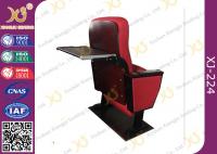 China Customized Seat Advanced Molded Foam Steel School Auditorium Chairs With Back Pad factory