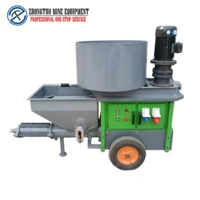 Quality 3M3/H Mine Mortar Spraying Machine Multifunctional Powder Wall Cement Machine for sale