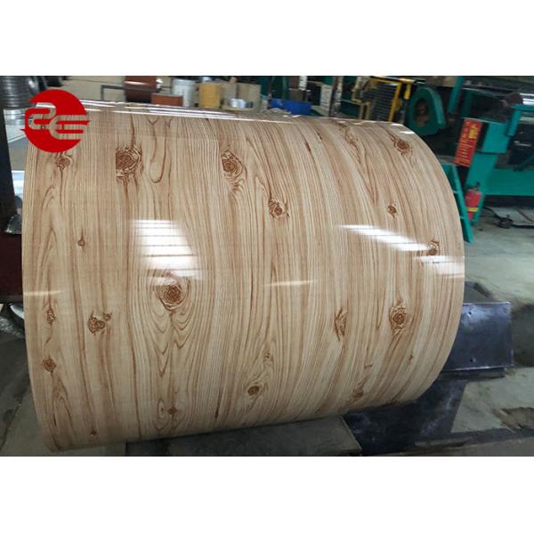 Quality Printed Wood Grain Ppgi Ppgl Color Coated Steel Sheet for sale