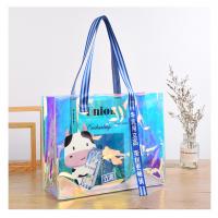 China Transparent Clear Pvc Bag With Handle 30cm Reusable Promotional Gifts Daily Life factory