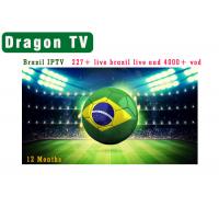 China Brazil IPTV Subscription for Android TV BOX 227 Live 4000+ VOD Channels with 4K Channels IP TV Free Trial Smart Tv IPTV factory