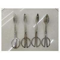 China 10'' Scissor Salad Tong 18-8 Stainless Steel, L=250MM, Commercial Buffet Supplies factory