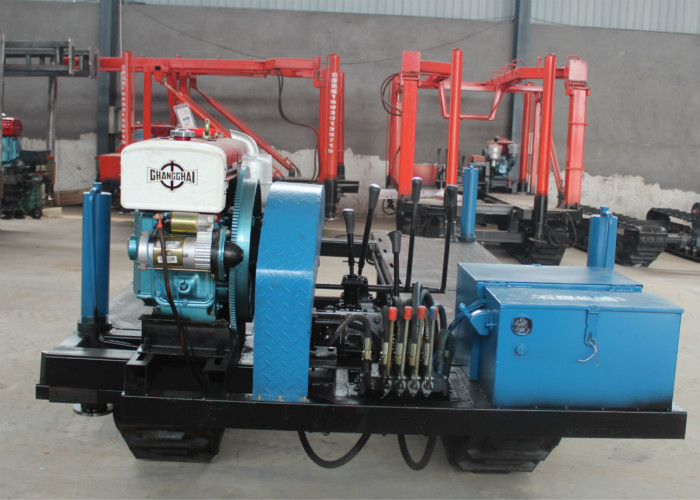 China Hydraulic Feeding Geological Drilling Rig Machine , XY-2 Mobile Water Well Drilling Rigs factory