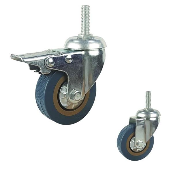 Quality 55lbs Loading PVC Light Duty Casters for sale