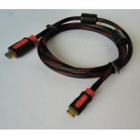 China 10.2 Gbps High Speed HDMI To Mini HDMI Kabel With Two Ferrite Cores 1080p HDMI Cables factory