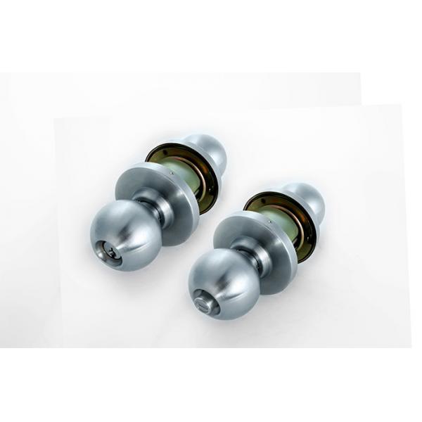 Quality Zinc Alloy Cylinder Lockable Door Knob Keyed Both Sides Heavy Duty for sale