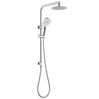 China Wall Hanging Sliver Bathroom Shower Faucet SUS304 Stainless Steel factory