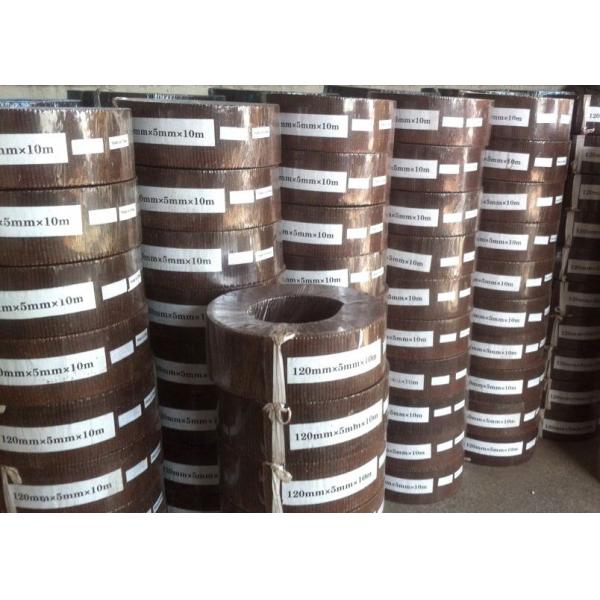 Quality Brown Woven Brake Lining Material Winch Crane Woven Brake Roll Lining for sale