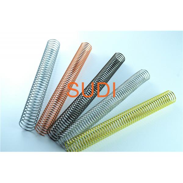Quality Metal Strong Tension Strength 7.9mm Notebook Coil Binding for sale