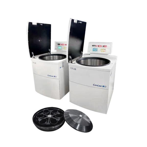 Quality 6000RPM CFC Free Large Capacity Centrifuge Machine Pharmaceutical Blood Bank for sale