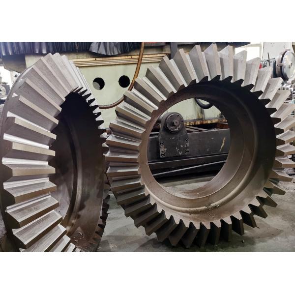 Quality Mining Equipment Conical Gear Straight Crow Gear 16 Module for sale