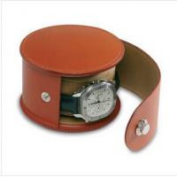 china round shape leather wrist watch packaging