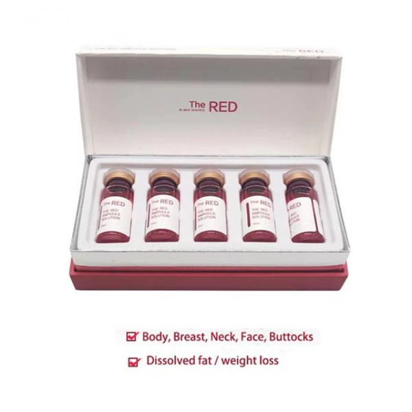 Quality The Red Ampoule Solution Lipolytic Solution Injection For Fat Burning for sale